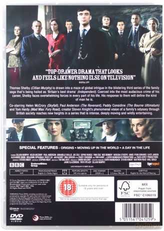Peaky Blinders Season 1-4 [BOX] [8DVD]
