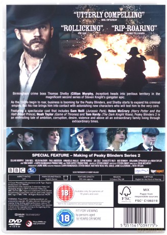 Peaky Blinders Season 1-4 [BOX] [8DVD]