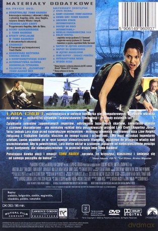 Tomb Raider / Tomb Raider 2: Kolebka życia Pakiet [2DVD]