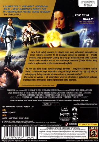 Tomb Raider / Tomb Raider 2: Kolebka życia Pakiet [2DVD]
