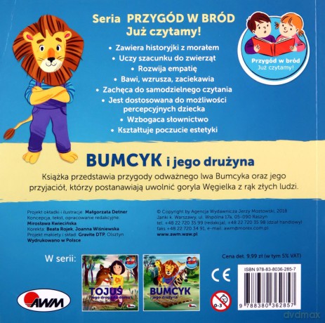 Bumcyk i jego drużyna. Przygód w brud - Mirosława Kwiecińska [KSIĄŻKA]
