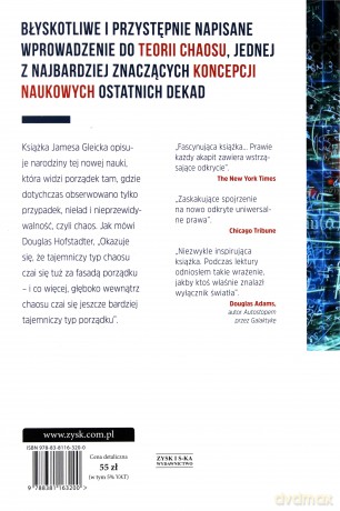 Chaos narodziny nowej nauki - James Gleick [KSIĄŻKA]