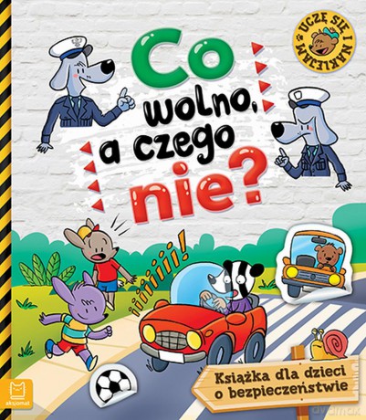 Co wolno a czego nie. Książka o bezpieczeństwie dla dzieci z naklejkami [KSIĄŻKA]
