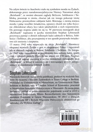 Czas zabijania. Bełżec Sobibór Treblinka i Akcja Reinhardt - Stephan Lehnstaedt [KSIĄŻKA]