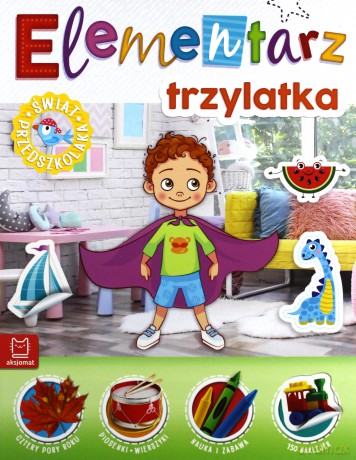 Elementarz 3 latka świat przedszkolaka [KSIĄŻKA]
