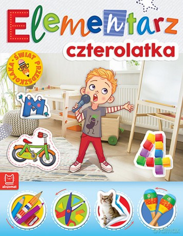 Elementarz 4 latka świat przedszkolaka [KSIĄŻKA]