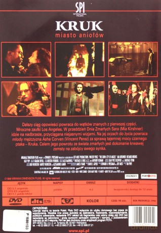 Kruk II: Miasto aniołów [DVD]