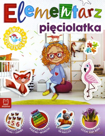 Elementarz 5 latka świat przedszkolaka [KSIĄŻKA]