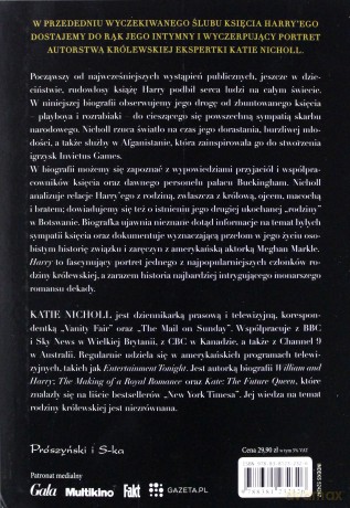 Harry. Biografia - Katie Nicholl [KSIĄŻKA]