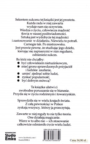 Jak zdobyć przyjaciół i zjednać sobie ludzi - Dale Carnegie [KSIĄŻKA]