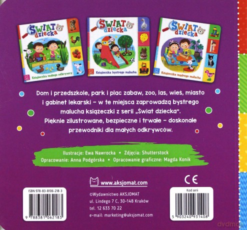Książeczka małego odkrywcy. Świat dziecka [KSIĄŻKA]