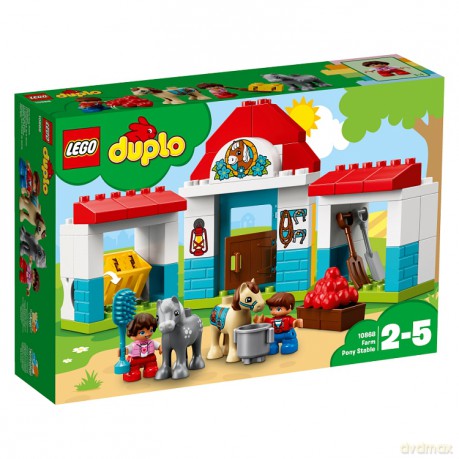 LEGO Duplo Stajnia z kucykami (10868) [KLOCKI]