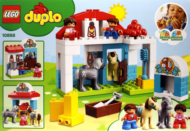 LEGO Duplo Stajnia z kucykami (10868) [KLOCKI]