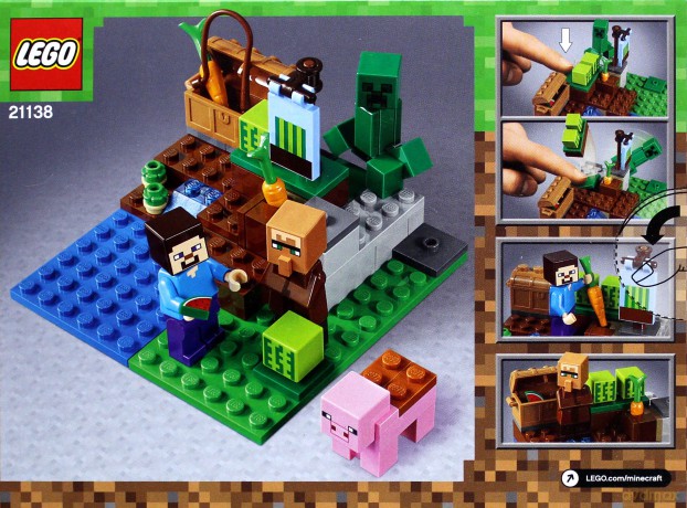 LEGO Minecraft Farma arbuzów (21138) [KLOCKI]