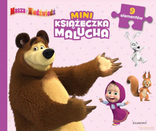 Masza i niedźwiedź. Miniksiążeczka malucha [KSIĄŻKA]