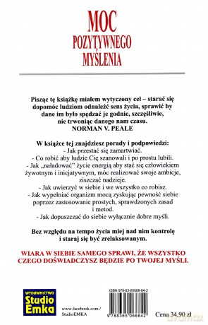 Moc pozytywnego myślenia - Norman Vincent Peale [KSIĄŻKA]