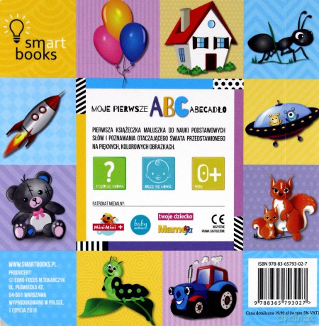 Moje pierwsze ABC. Abecadło [KSIĄŻKA]