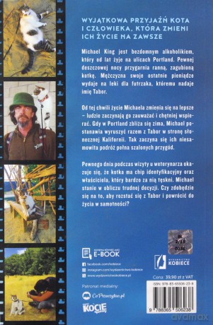 Mój przyjaciel kot. Prawdziwa historia futrzaka samotnego faceta i ich niezwykłej podróży - Britt Collins [KSIĄŻKA]