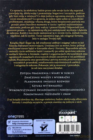 Myśl i bogać się. Jak zrealizować ambicje i osiągnąć sukces - Napoleon Hill [KSIĄŻKA]