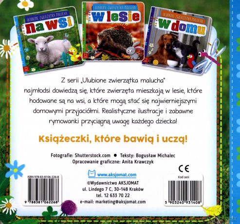 Na wsi. Ulubione zwierzątka malucha [KSIĄŻKA]
