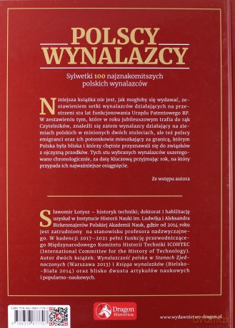 Polscy wynalazcy. Sylwetki 100 najznakomitszych polskich wynalazców - Sławomir Łotysz [KSIĄŻKA]