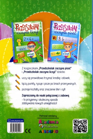 Przedszkolak zaczyna liczyć 5-6 lat [KSIĄŻKA]