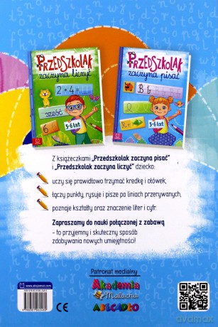 Przedszkolak zaczyna pisać 5-6 lat [KSIĄŻKA]