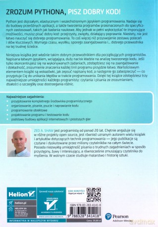 Python 3. Proste wprowadzenie do fascynującego świata programowania - Zed A. Shaw [KSIĄŻKA]