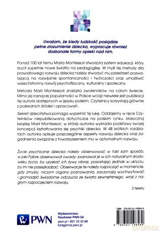 Sekret dzieciństwa - Maria Montessori [KSIĄŻKA]