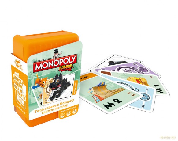 Shuffle Monopoly Junior PL [KARTY]