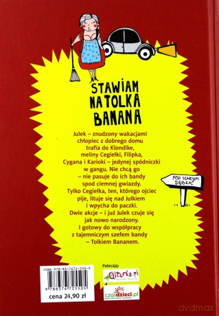 Stawiam na Tolka Banana - Adam Bahdaj [KSIĄŻKA]