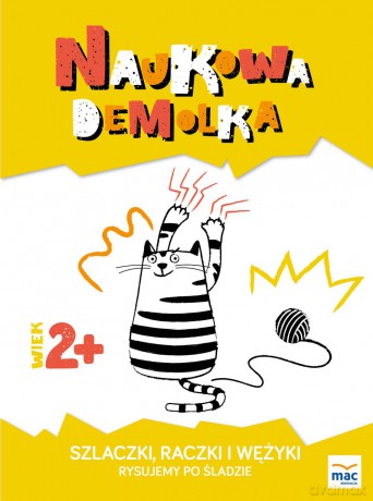 Szlaczki raczki i wężyki. Rysujemy po śladzie. Naukowa demolka - Magdalena Marczewska [KSIĄŻKA]