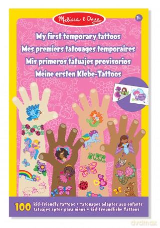 Tatuaże dla dzieci tęcze wróżki