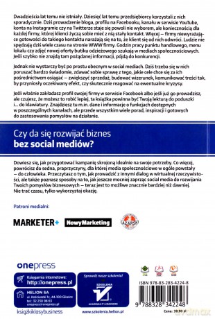 Twoja firma w social mediach. Podręcznik marketingu internetowego dla małych i średnich przedsiębiorstw - Marcin Żukowski [KSIĄŻKA]