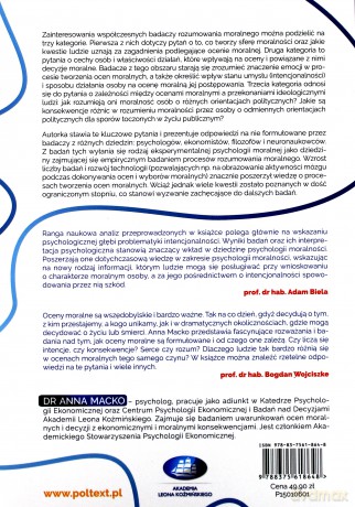 Umysł moralny. Jak powstają oceny moralne - Anna Macko [KSIĄŻKA]