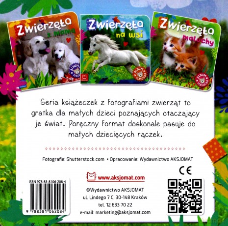 Zwierzęta na wsi. Album malucha [KSIĄŻKA]