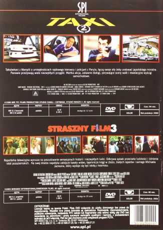 Taxi 2 / Straszny film 3 [DVD]