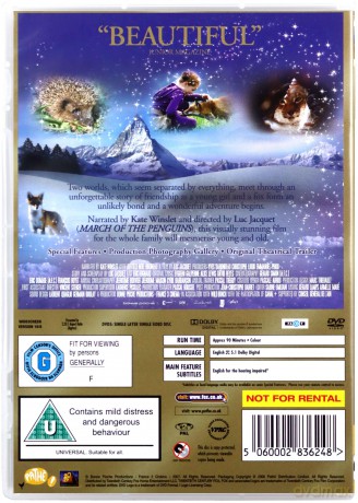 The Fox And The Child (Mój przyjaciel lis) [DVD]