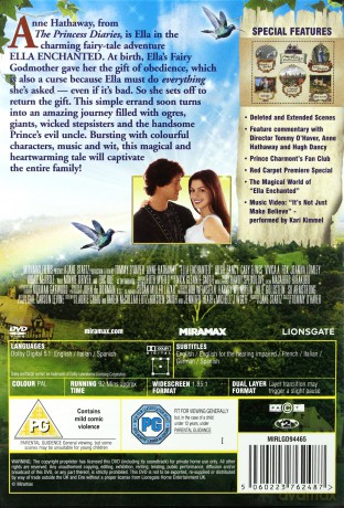 Ella Enchanted (Ella zaklęta) [DVD]