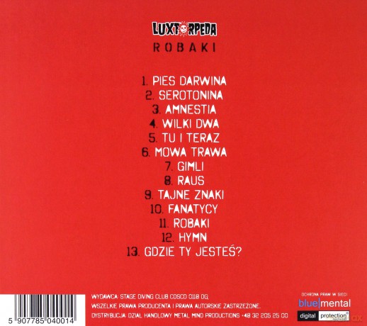 Luxtorpeda: Robaki (digipack) [CD]