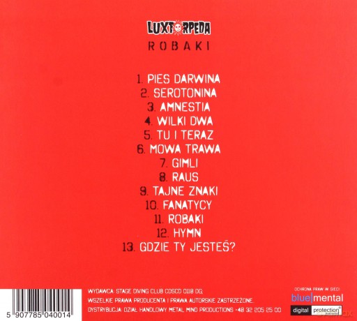 Luxtorpeda: Robaki (digipack) [CD]