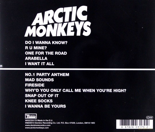 Arctic Monkeys: AM [CD]
