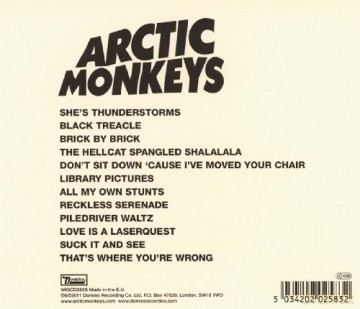 Arctic Monkeys: Suck It And See [CD]