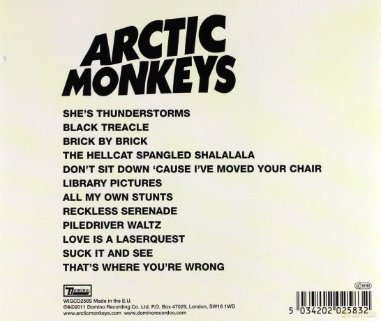 Arctic Monkeys: Suck It And See [CD]