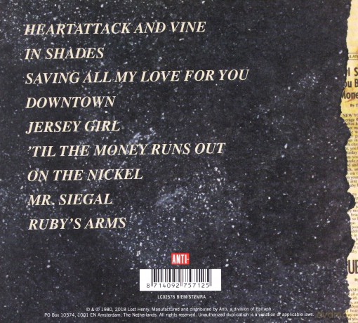 Tom Waits: Heartattack And Vine (Remastered) [CD]