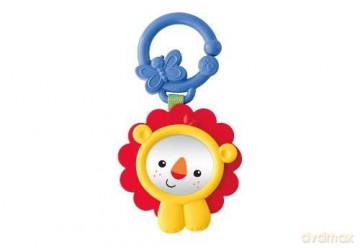 Fisher Price Zawieszki (Lew-lusterko, Żabka gryzaczek)