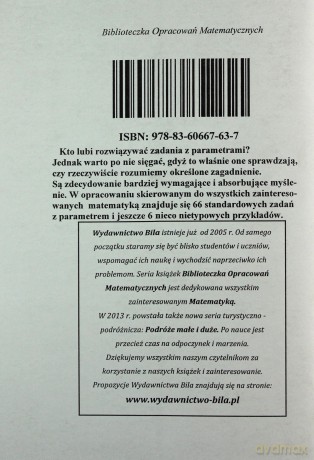 66,6 zadań z parametrami z pełnymi rozwiązaniami - Wiesława Regel [KSIĄŻKA]