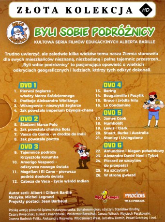 Byli sobie podróżnicy Złota kolekcja [6DVD]