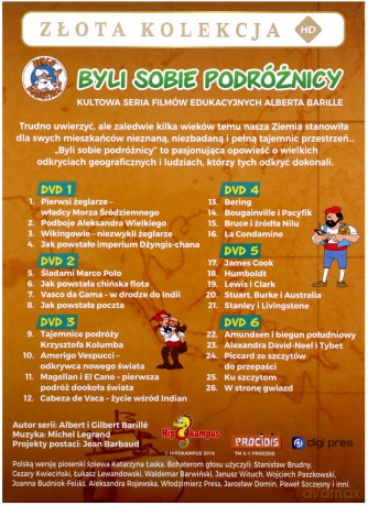 Byli sobie podróżnicy Złota kolekcja [6DVD]