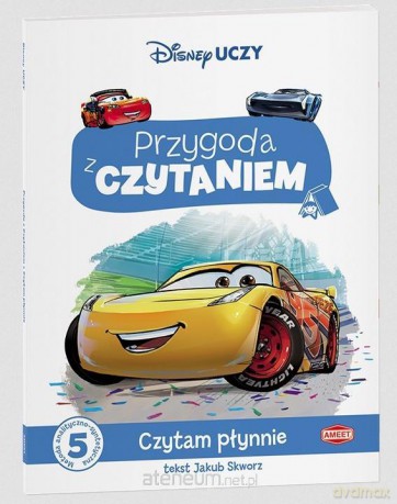 Disney Uczy. Przygoda z Czytaniem 5 Auta 3 [KSIĄŻKA]